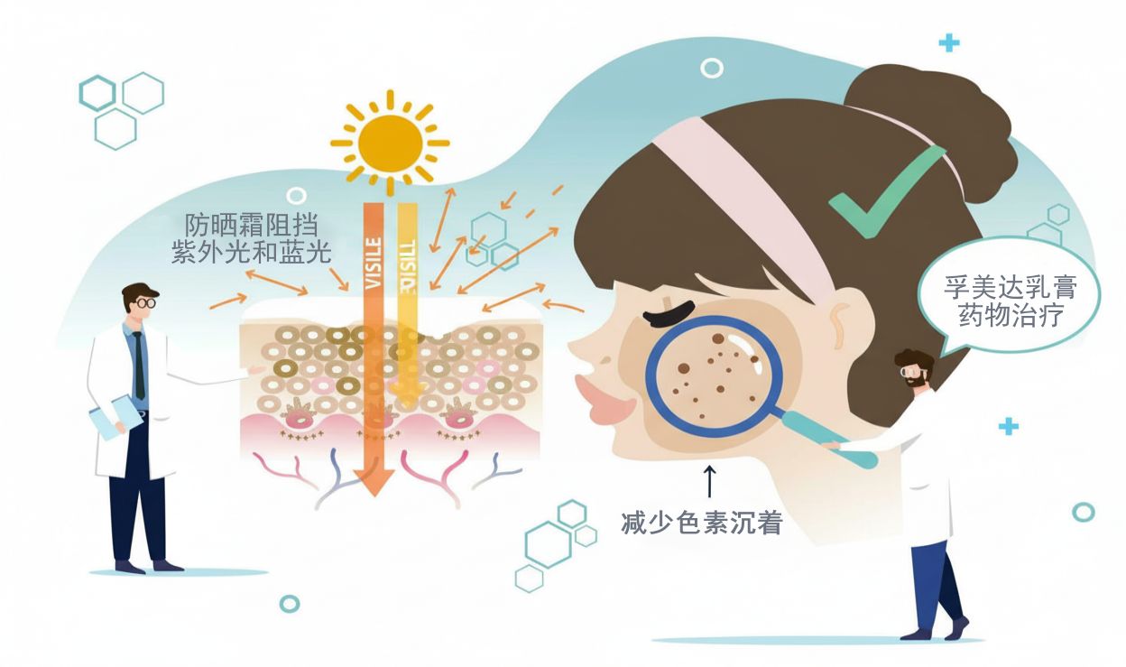 黄褐斑治疗期间用哪种防晒霜更好？