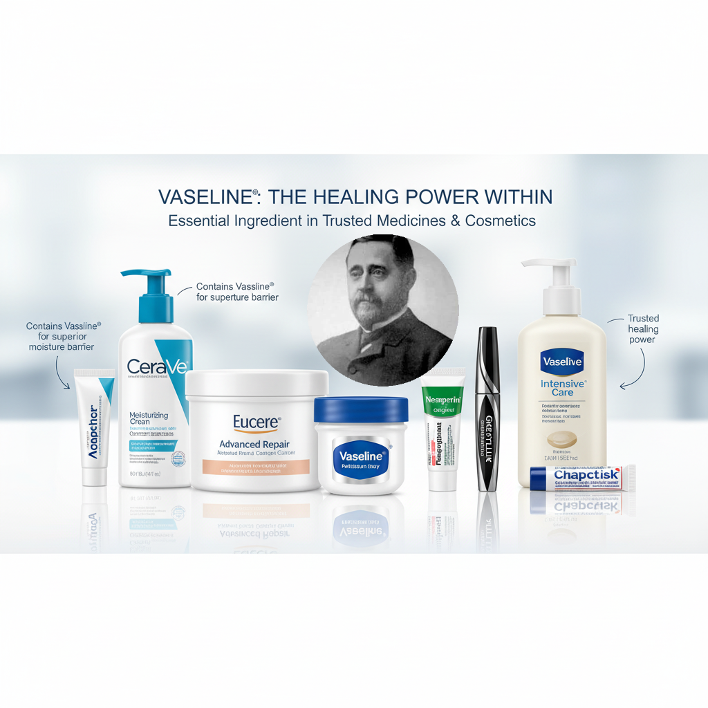 从曾经石油业的废物到现代医药化妆品业的宠儿：凡士林的进阶史